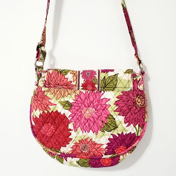 Vera Bradley Hello Dahlia Quilted Crossbody Bag - Picture 3 of 10